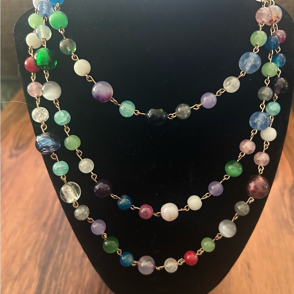 Multicolor Beaded Necklace